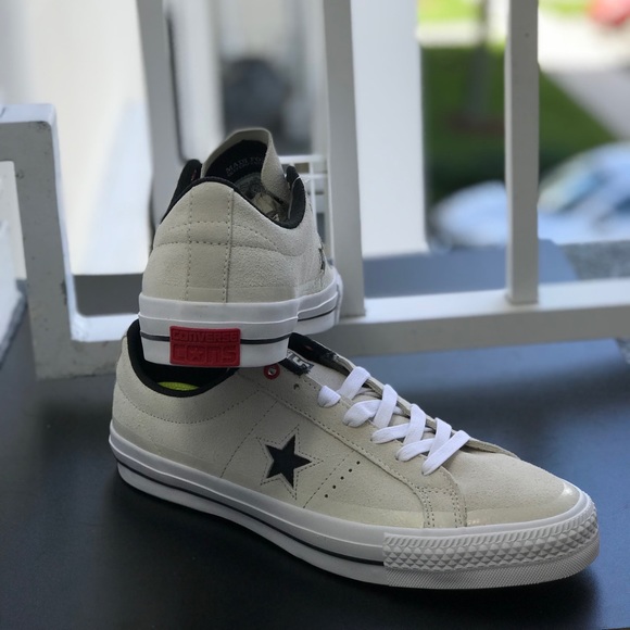 Converse One Star PRO Suede OX Buff M AUTHENTIC. - Picture 5 of 8